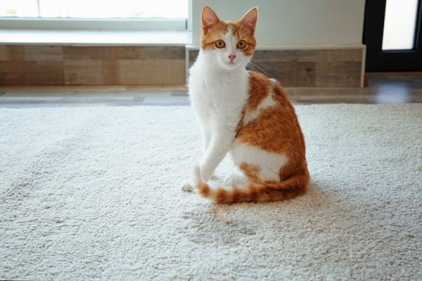 猫がおしっこを布団や部屋でするのはなぜ？原因やしつけ方、消臭方法など