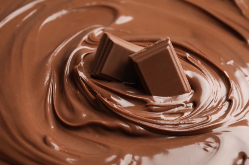 溶けるチョコレート