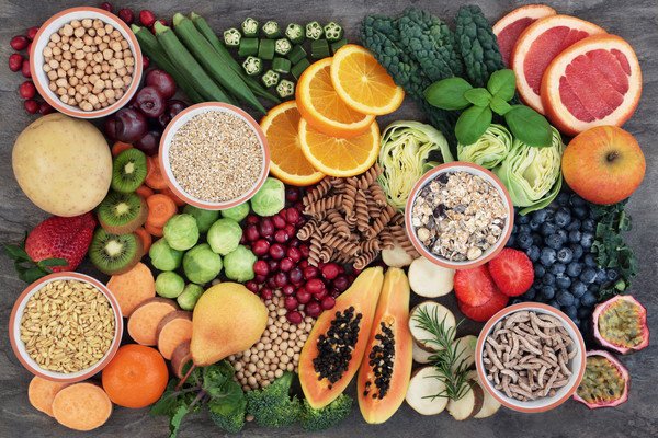 食物繊維を多く含む野菜や果物