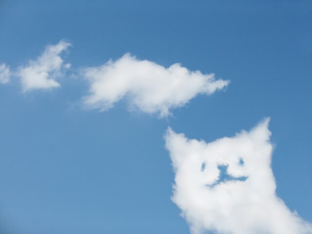 シンガプーラっぽい雲の形 