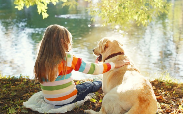ペットの犬と仲の良い子供は、両親や友達とも関係が良好という研究結果