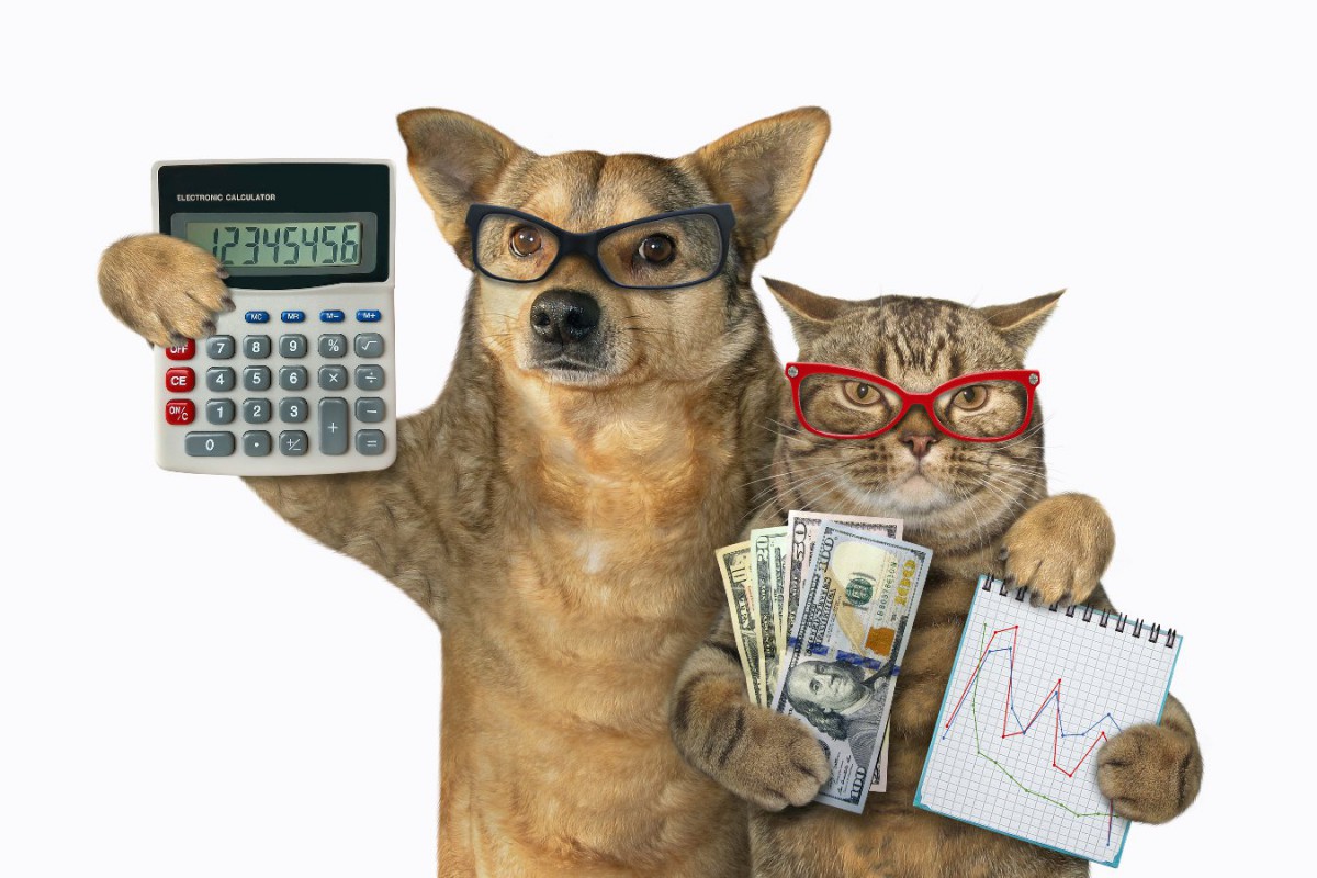 米国での調査〜「愛犬や愛猫にどのくらいお金がかかっていますか？」