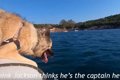 元保護犬、大海原へ…の画像