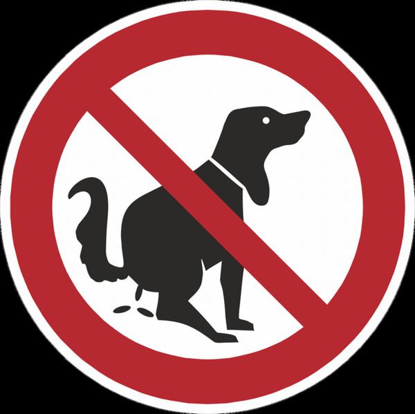 犬の糞 標識